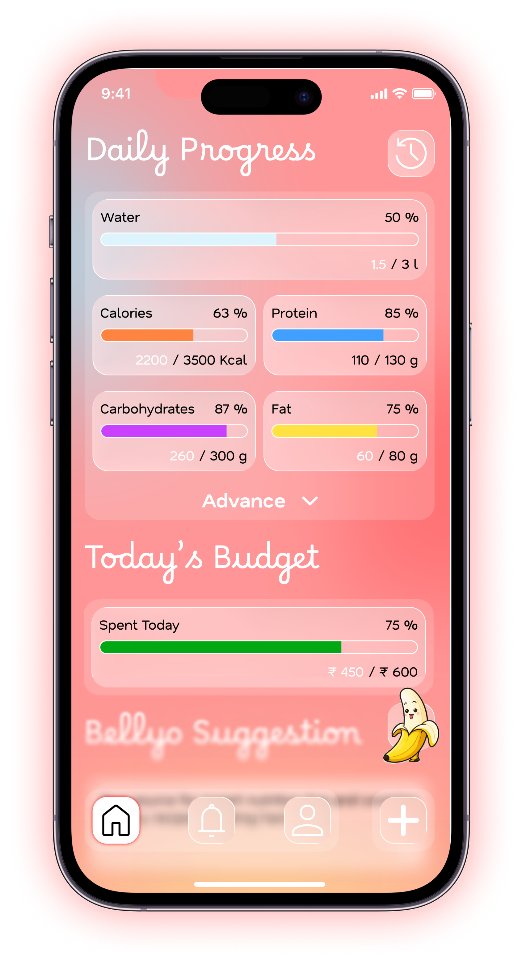 Simple beginner friendly screen